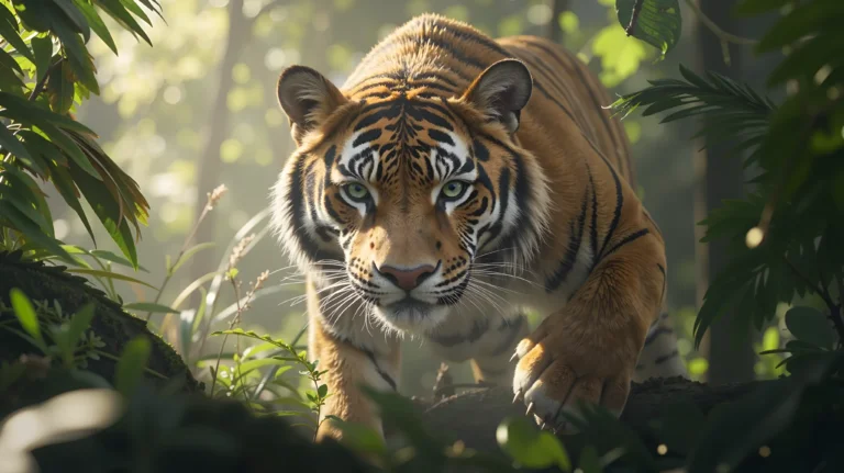 Majestic Bengal Tiger in the Wild