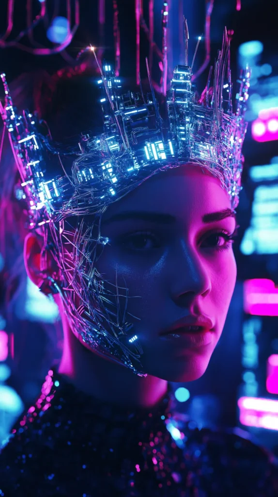 Neural Nexus: The Cyber Queen