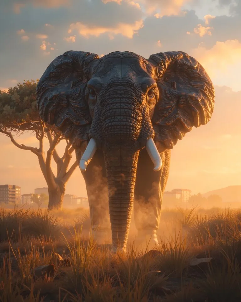 The Regal African Elephant