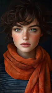 Autumn Whispers: A Portrait of Grace