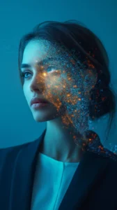 Pixelated Essence: A Digital Awakening