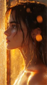 Through the Golden Rain: A Moment of Reflection