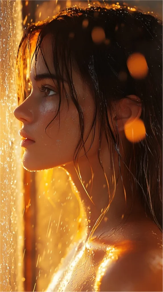 Through the Golden Rain: A Moment of Reflection