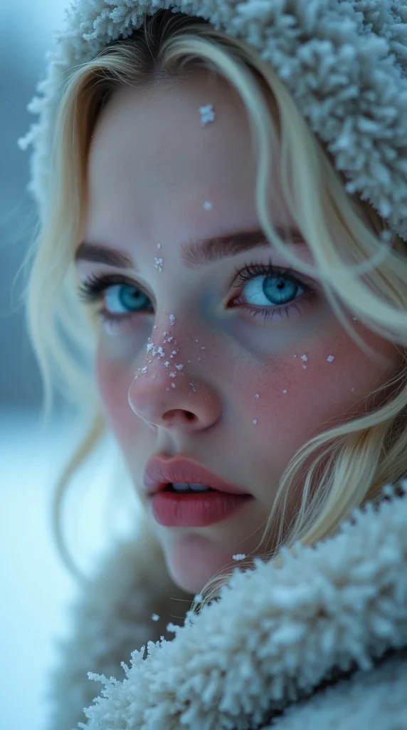 Frozen Radiance: A Winter’s Gaze