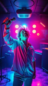 Psychedelic Celebration in the Studio
