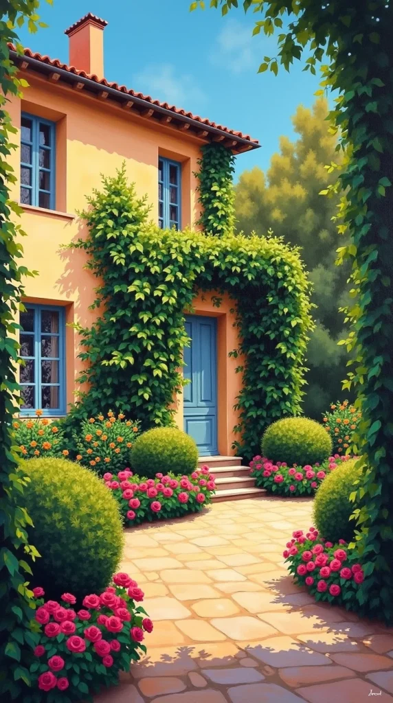 Impressionist French Manor in Provence