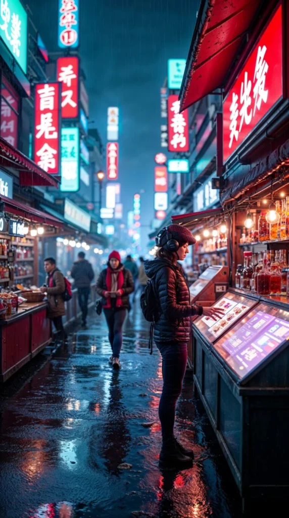 Neon Bazaar: Cybernetic Nights