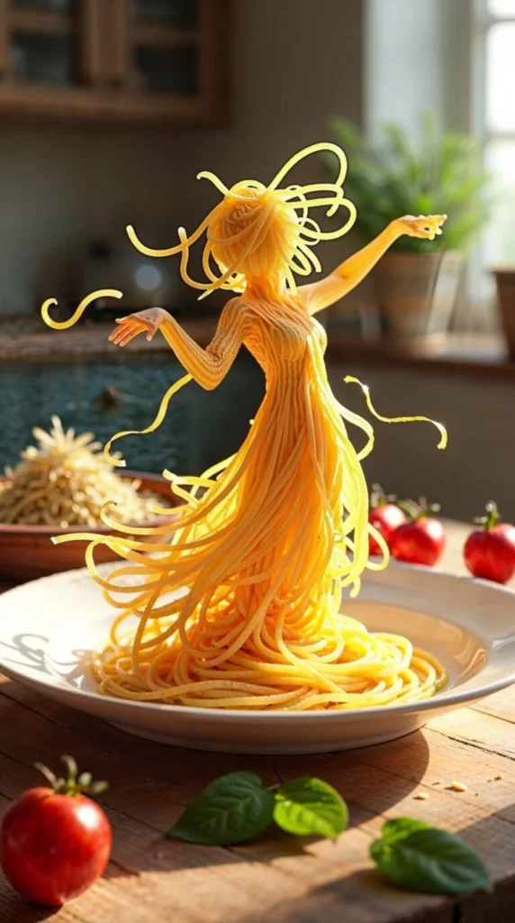 The Spaghetti Serenade: Dance of Flavors