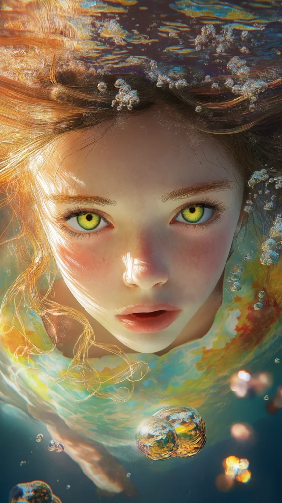 The Enchantress of Shimmering Depths