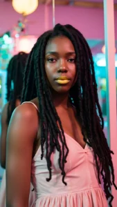 Ebony Beauty in Focus