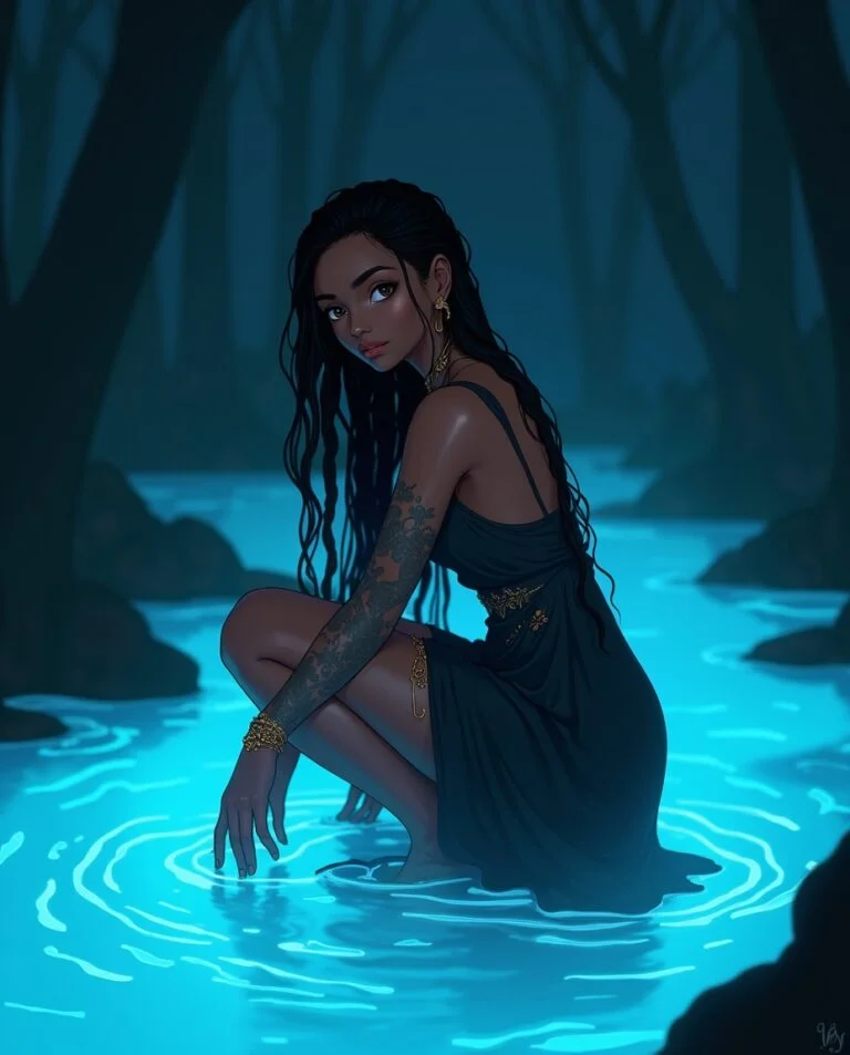 The Guardian of the Luminous Waters