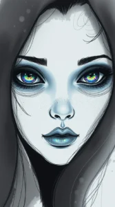 Alien Beauty Sketch