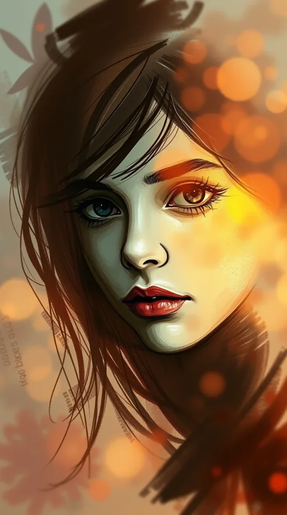 Bauhaus-Inspired Portrait