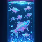 a_vibrant_vector_graphic_of_a_floating_aquarium_filled_with_glowing_transparent_fish_swimming_in_sw_hghnmchu1y3jad51txj4_0.png-1