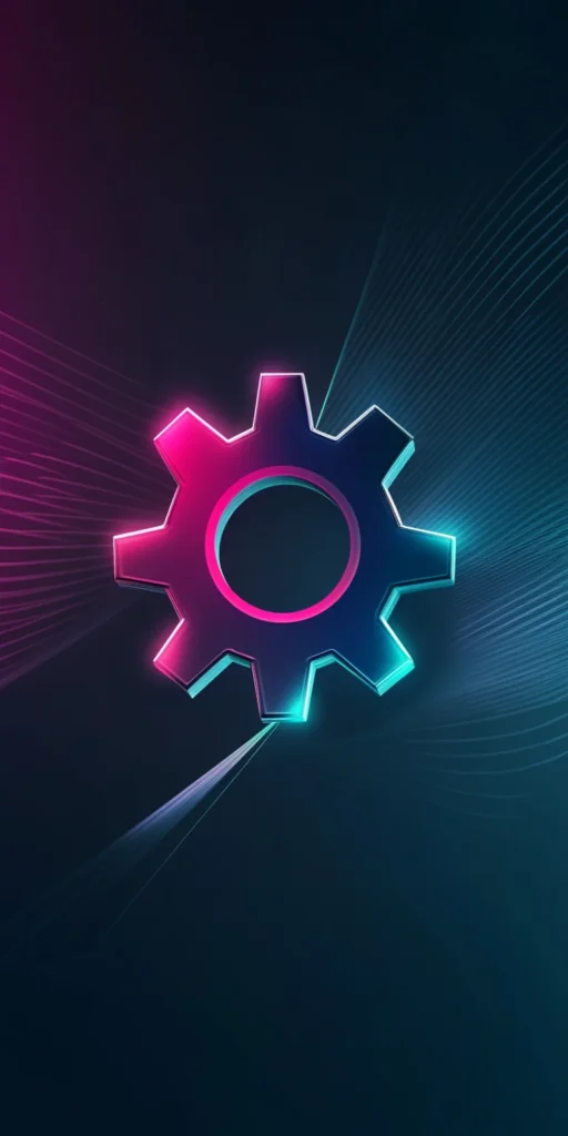 Holographic Gear with Pulsating Neon Waves