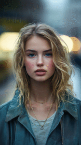 Portrait of a young British Woman