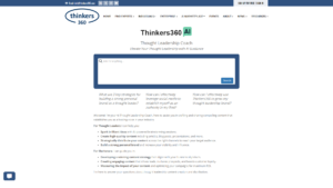 AI Thought Leadership Coach