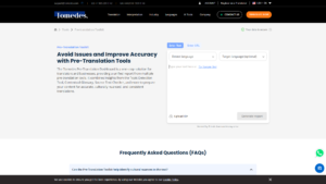 Pre-Translation Toolkit