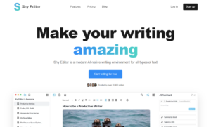 Shy Editor