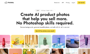 Pebblely AI Product Photography