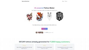 Free AI Tattoo Generator