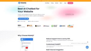 AI Chatbot Builder for Your Website – Robofy