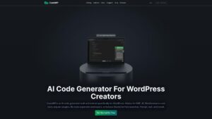 CodeWP – AI WordPress Code Generator & Assistant