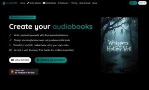 NovelistAI – AI-Generated Novels and Gamebooks