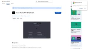 TheActuals – Chrome Extension