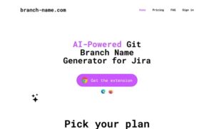 AI-powered Git Branch Name Generator