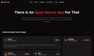 Open Source App Directory